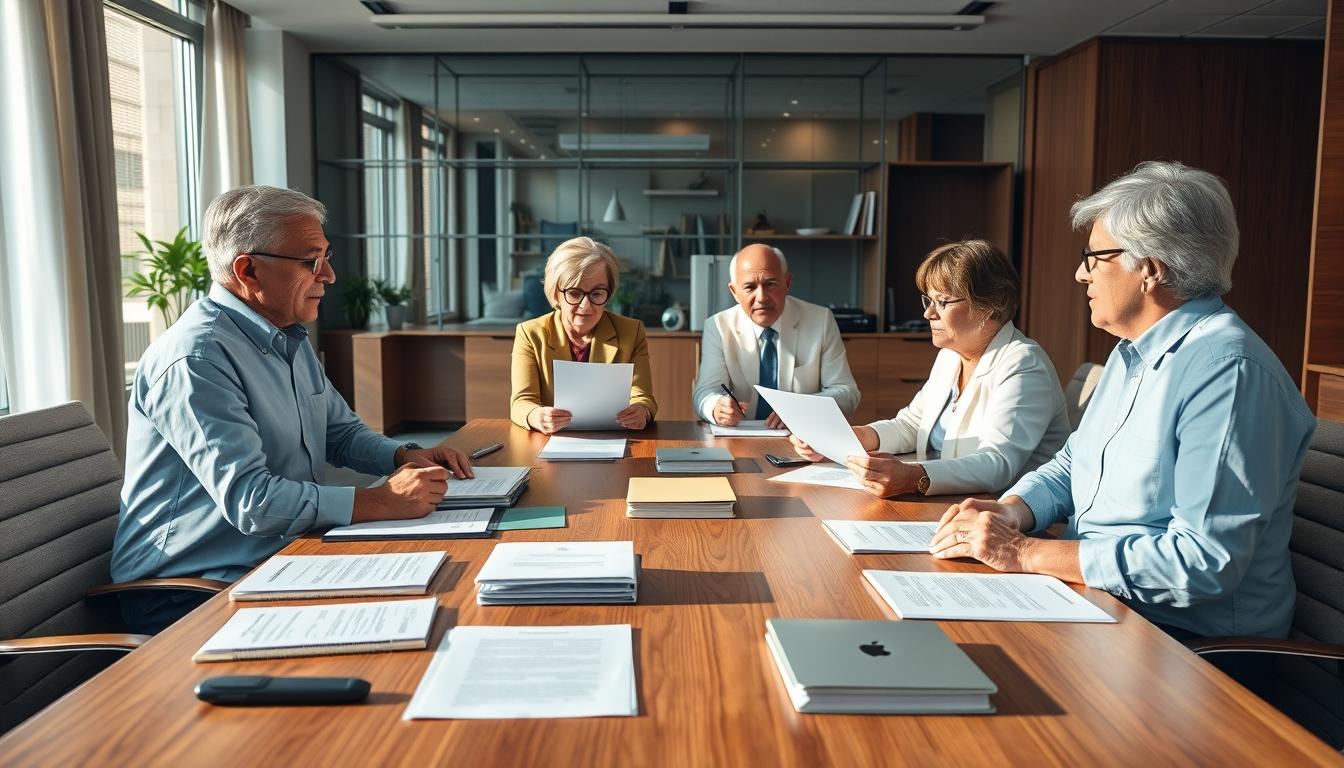 Family legal discussion support